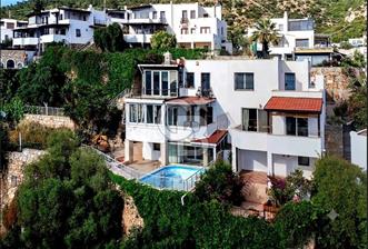 BODRUM UMURCA VİLLATEPE EVLERİNDE KALE VE DENİZ MANZARALI VİLLA - 1 - 366258