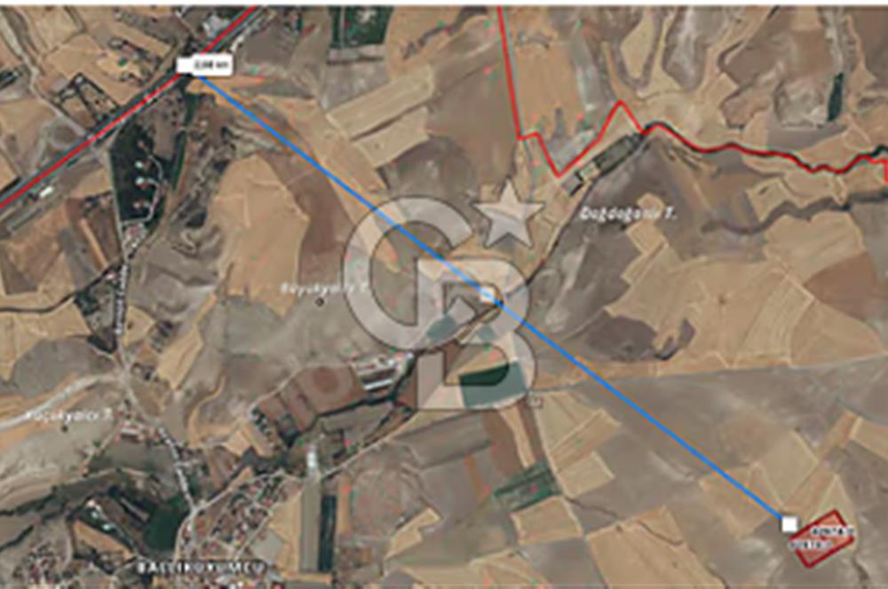 BALLIKUYUMCU-ESKİŞEHİR YOLU AKSINDA-22.000 M2 ÖZEL EĞİTİM ARSASI