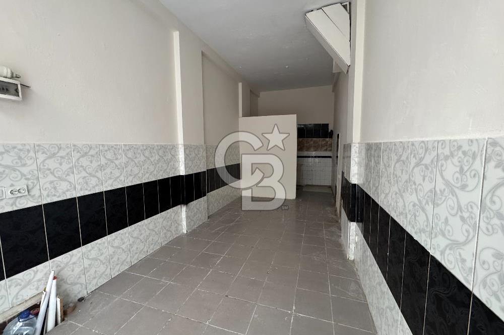 Karşıyaka Çarşı Spotçular Sokağında Satılık 20 m2 Bacalı Dükkan