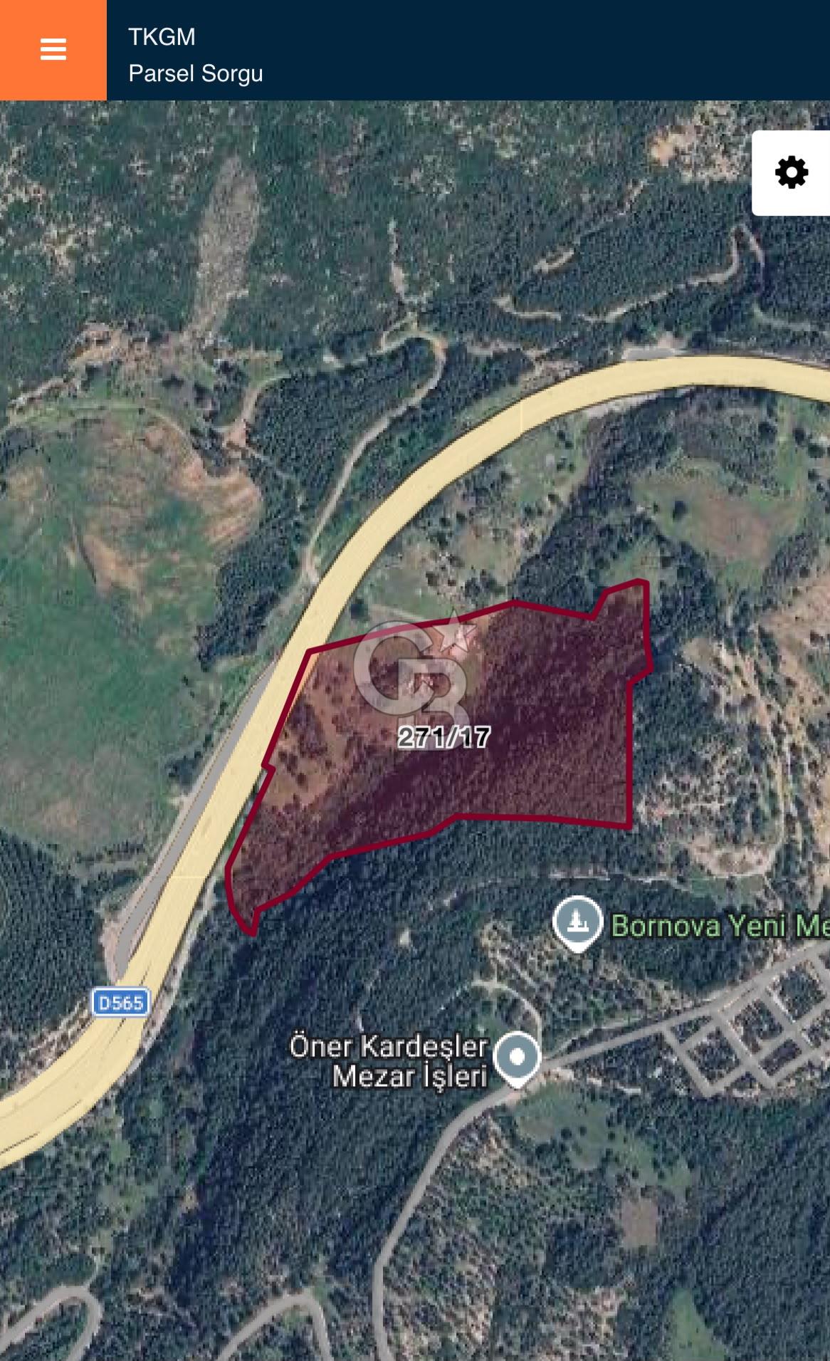 Bornova Manisa Yolu Üzeri Satılık İmarlı Arsa