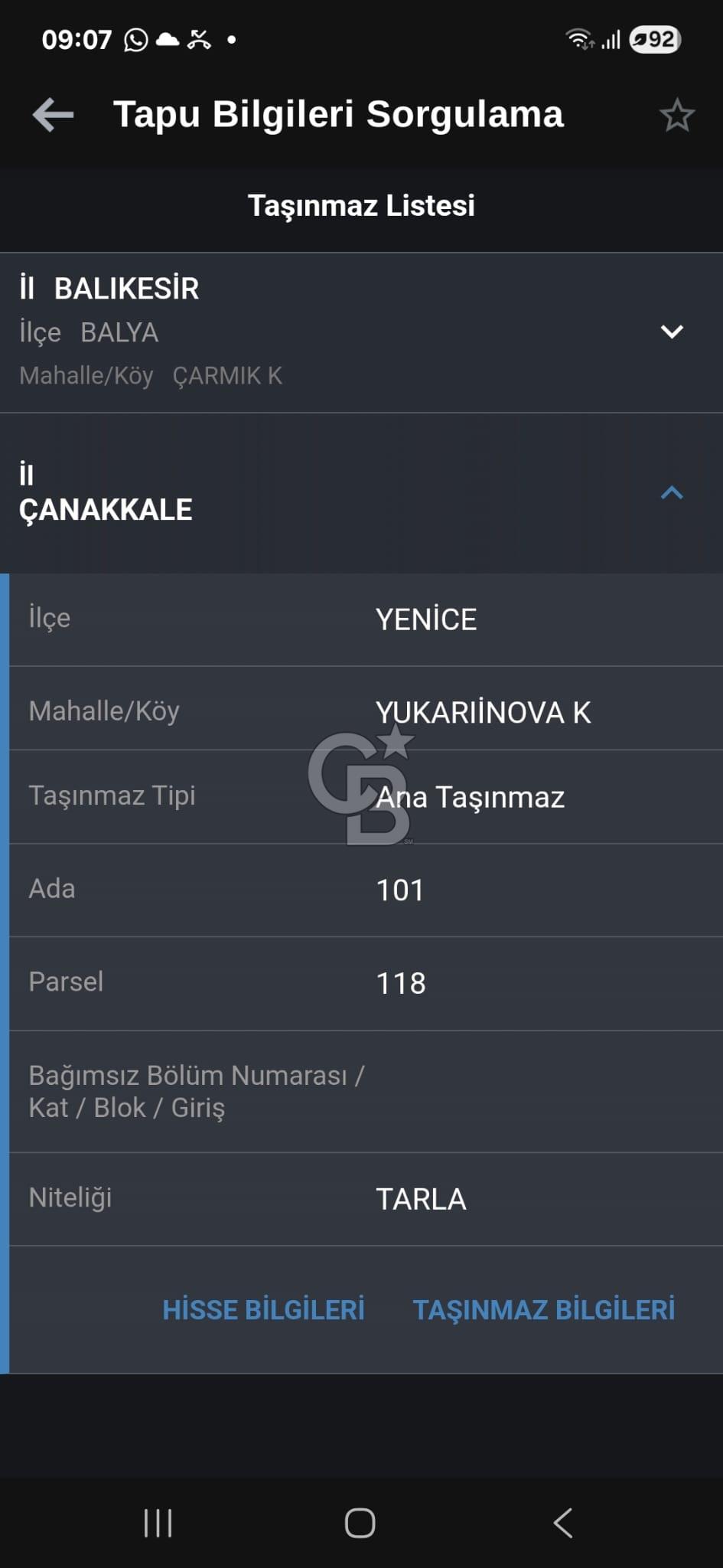 arsa imarlı