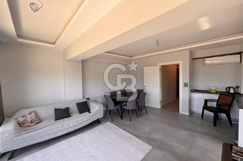 Urla'da Eşyalı Kiralık Dubleks Deniz Manzaralı 3+1 Dubleks daire
