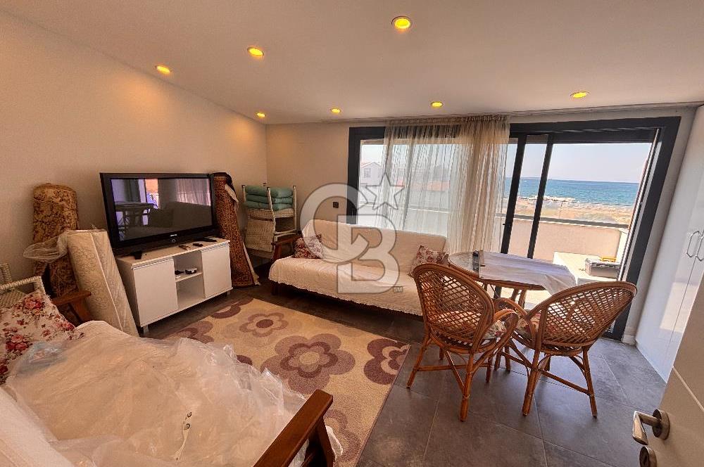 Urla'da Eşyalı Kiralık Dubleks Deniz Manzaralı 3+1 Dubleks daire