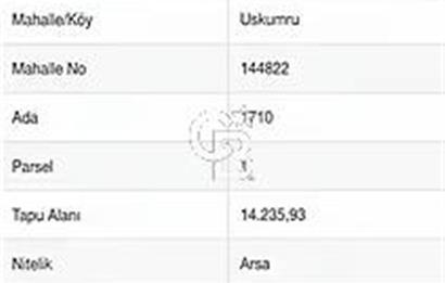 Uskumru köyde 1710 parselde satılık hisse