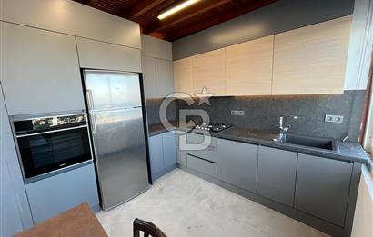 AKYARLARDA DENİZ MANZARALI EŞYALI KİRALIK 1+1 DAİRE