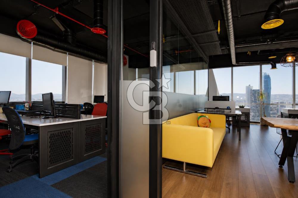 Eylem Keskin'den Folkart Towers B Kulede Satılık 159 m2 Ofis