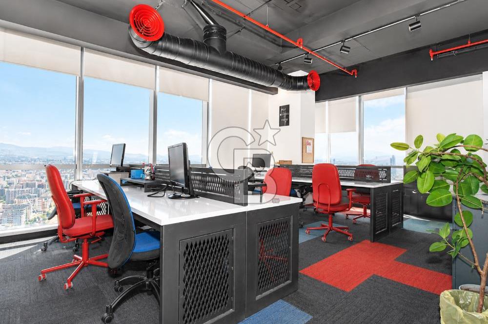 Eylem Keskin'den Folkart Towers B Kulede Satılık 159 m2 Ofis