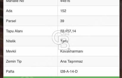 TEMELLİDE DEĞER KAZANAN BÖLGEDE YATIRIMLIK TARLA