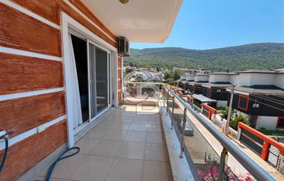 AKBÜKTE KESİNTİSİZ DENİZ MANZARALI 135 M² BAHÇELİ ÇATI DUBLEKSİ