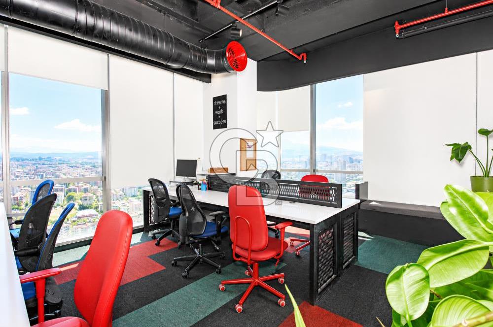 Eylem Keskin'den Folkart Towers B Kulede Satılık 159 m2 Ofis