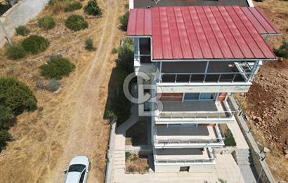 AKBÜKTE KESİNTİSİZ DENİZ MANZARALI 135 M² BAHÇELİ ÇATI DUBLEKSİ