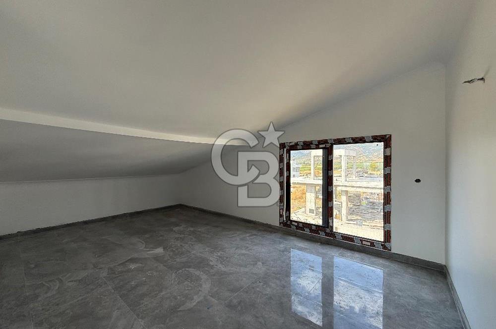 DİKİLİ SALİHLERALTI 5+1 TRİPLEKS SATILIK SIFIR VİLLA