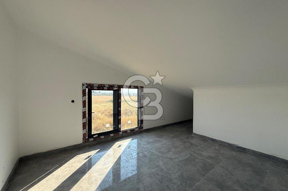 DİKİLİ SALİHLERALTI 5+1 TRİPLEKS SATILIK SIFIR VİLLA