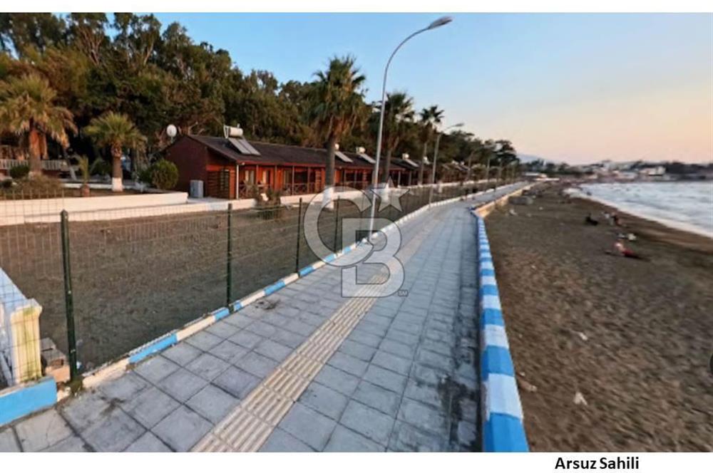 ARSUZ Konacık'ta Denize Sıfır, Turizm İmarlı Satılık Arsa - 7.226 m²  Fırsatı!