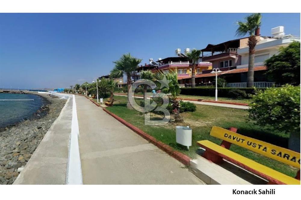 ARSUZ Konacık'ta Denize Sıfır, Turizm İmarlı Satılık Arsa - 7.226 m²  Fırsatı!