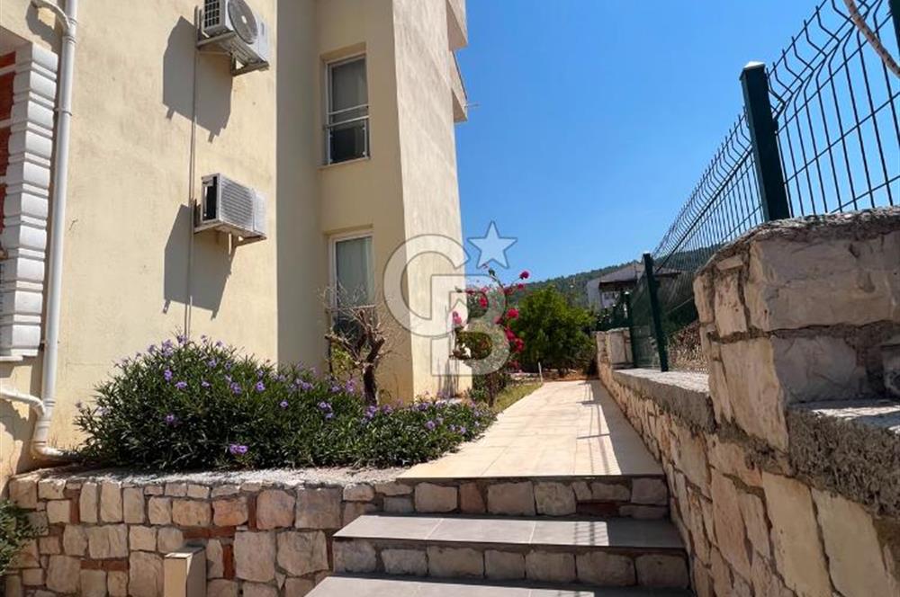 AKBÜKTE KESİNTİSİZ DENİZ MANZARALI 135 M² BAHÇELİ ÇATI DUBLEKSİ
