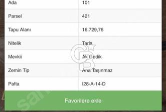 TEMELLİDE DEĞER KAZANAN BÖLGESİNDE SATILIK TARLA - 3 - 366392