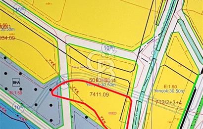 LTINORDU AKÇATEPE’DE ŞEHİR HASTANESİ BÖLGESİNDE E:1.50 – YENÇOK:30.50 M İMARLI 3.636 M² ARSA