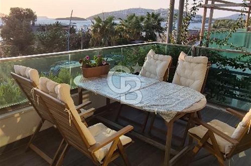Bodrum Denize Sıfır 3+1 Kiralık Eşyalı Daire