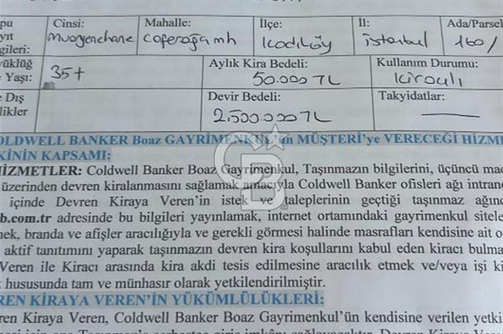 KARTAL PETROL İŞ MAHALLESİ’NDE ADALAR MANZARALI FERAH 3+1