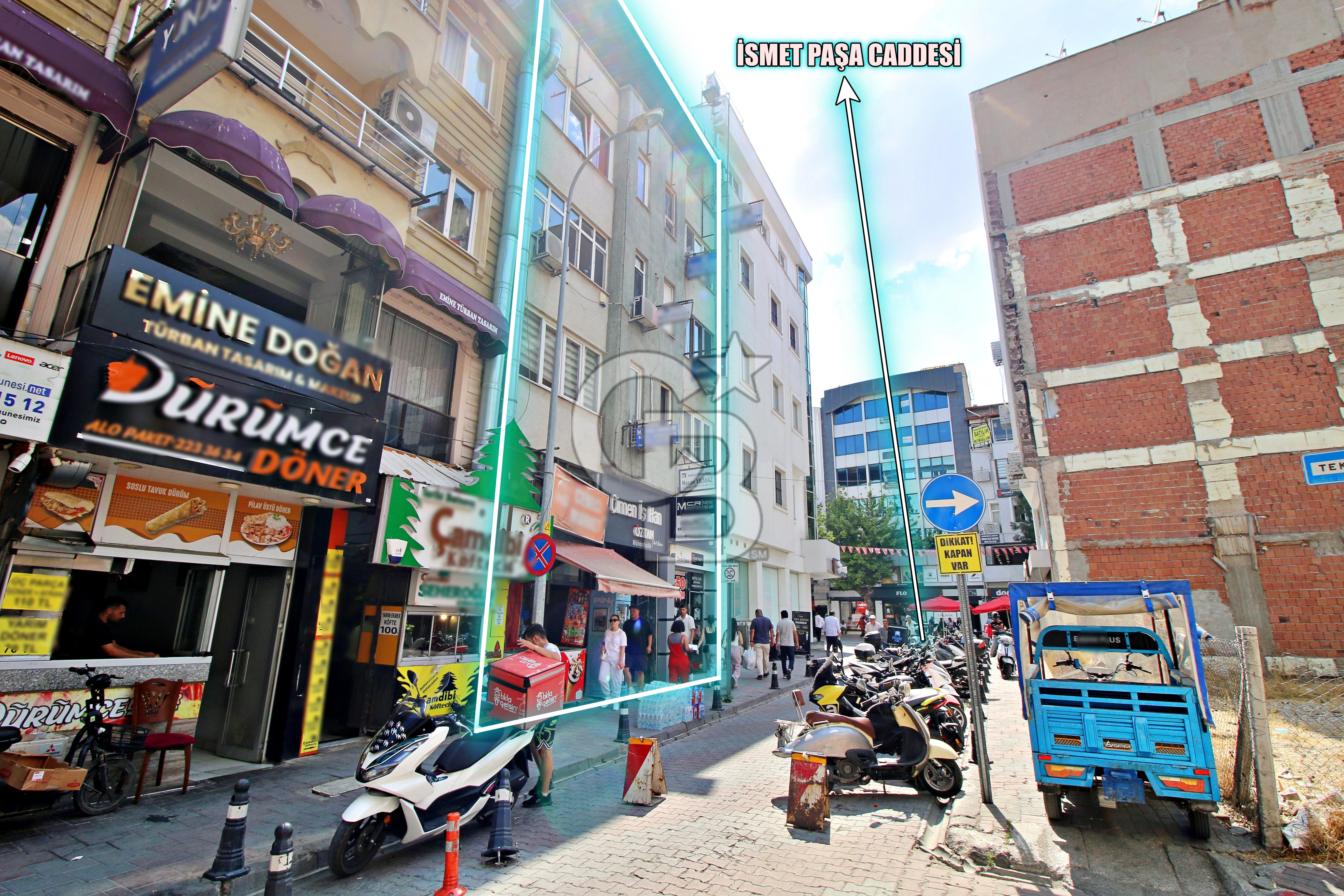 CB OPİA'DAN İSMETPAŞA CADDESİNDE SATILIK OFİS !