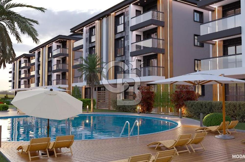 TORBALI MURATBEY'DE HAVUZLU SİTEDE SATILIK 3+1 DAİRE