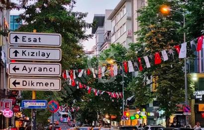 TUNALI HİLMİ CADDESİ YATIRIMLIK CİROLU DÜKKAN CADDE ÜZERİ