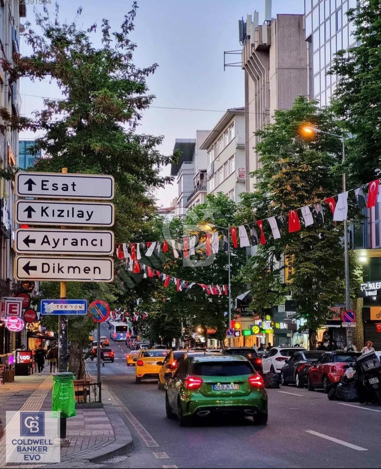 TUNALI HİLMİ CADDESİ YATIRIMLIK CİROLU DÜKKAN CADDE ÜZERİ