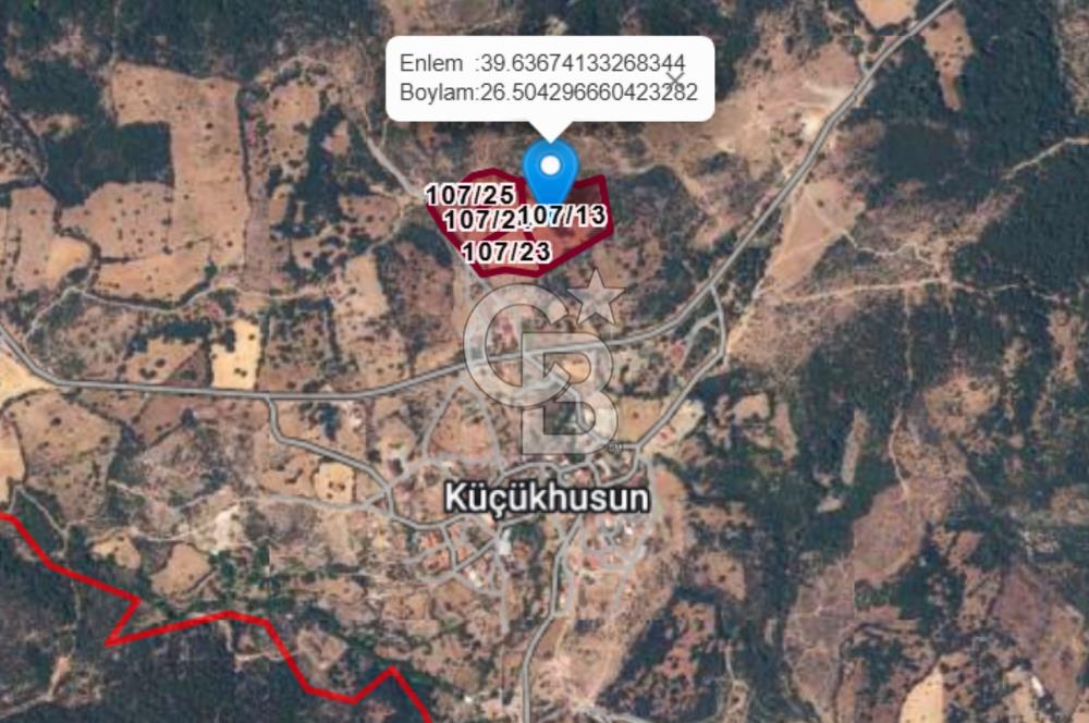 Çanakkale Ayvacık Küçükhusun 33.735m² Eko Turizm İmarlı Arsa
