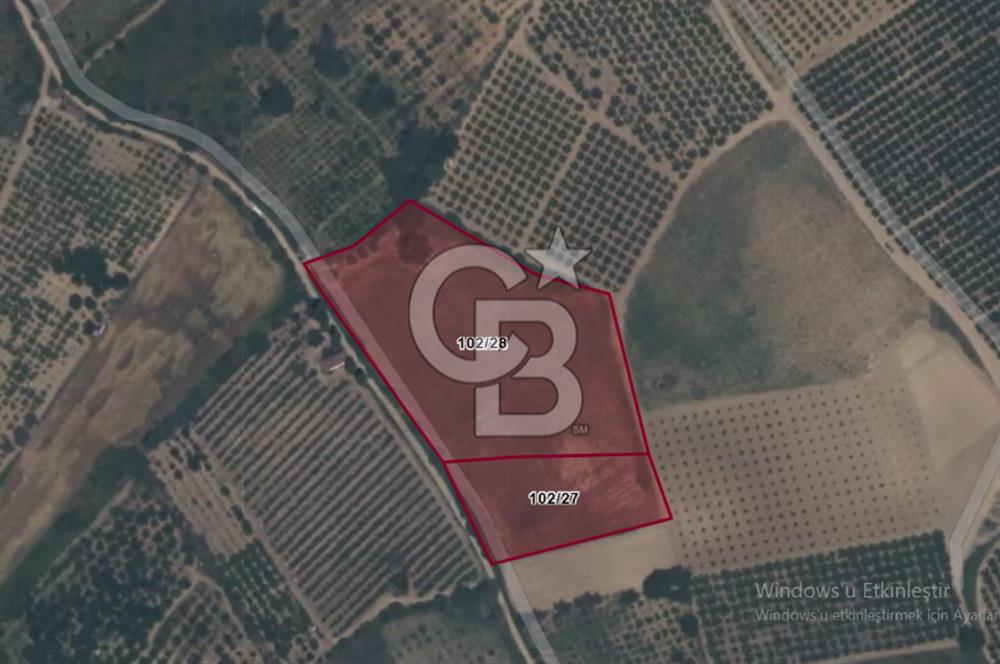 Çanakkale Lapseki'de Yola Cepheli, Boğaz Manzaralı Satılık Tarla