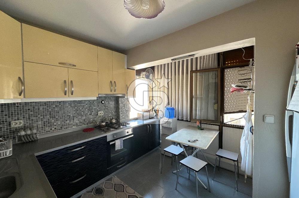 Ayvalık Ali Çetinkaya'da Deniz Manzaralı Satılık 3+1 Daire