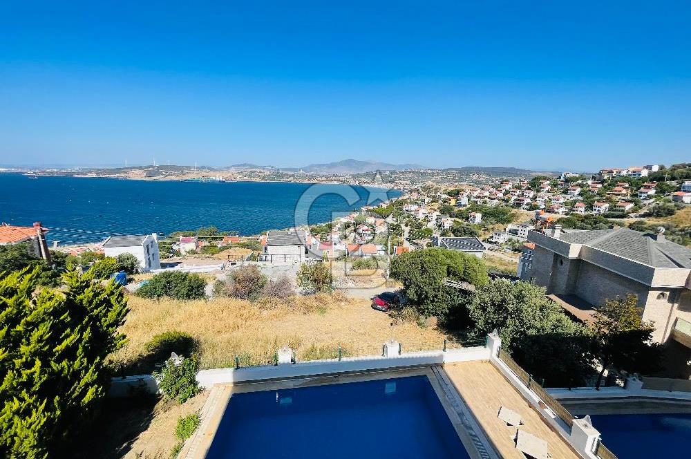 DENİZ MANZARALI | ÖZEL HAVUZLU | 330 m² ARSA İÇERİSİNDE VİLLA