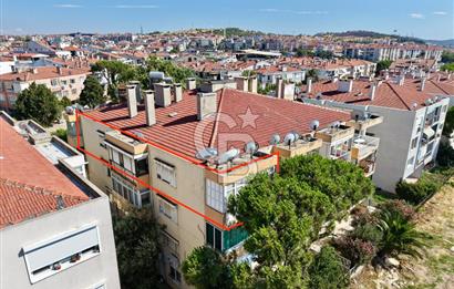 Ayvalık Ali Çetinkaya'da Deniz Manzaralı Satılık 3+1 Daire