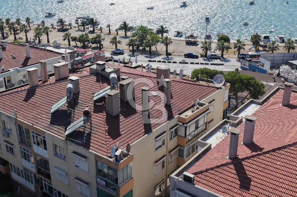 Ayvalık Ali Çetinkaya'da Deniz Manzaralı Satılık 3+1 Daire