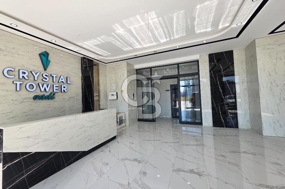 Panora Yakını Crystal Vadi Tower'da 2+1  Satılık Daire ( takasli)