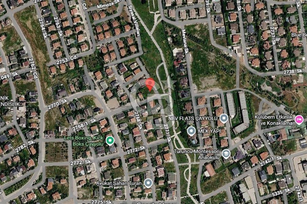 ÇAYYOLU SEMTİNDE KÖŞE PARSEL SATILIK 343 M2 ARSA