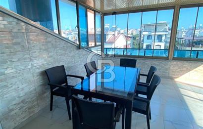 Full Eşyalı Cam Kapalı teraslı 3+1  ayrı Mutfak Dubleks Daire