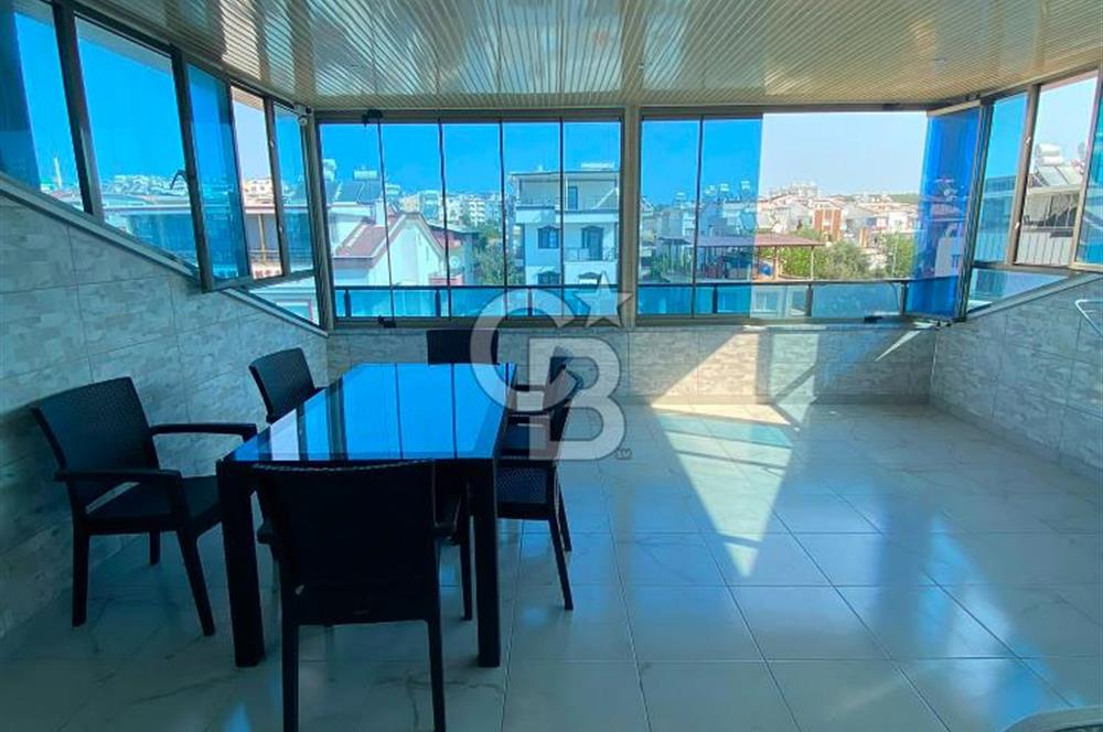 Full Eşyalı Cam Kapalı teraslı 3+1  ayrı Mutfak Dubleks Daire