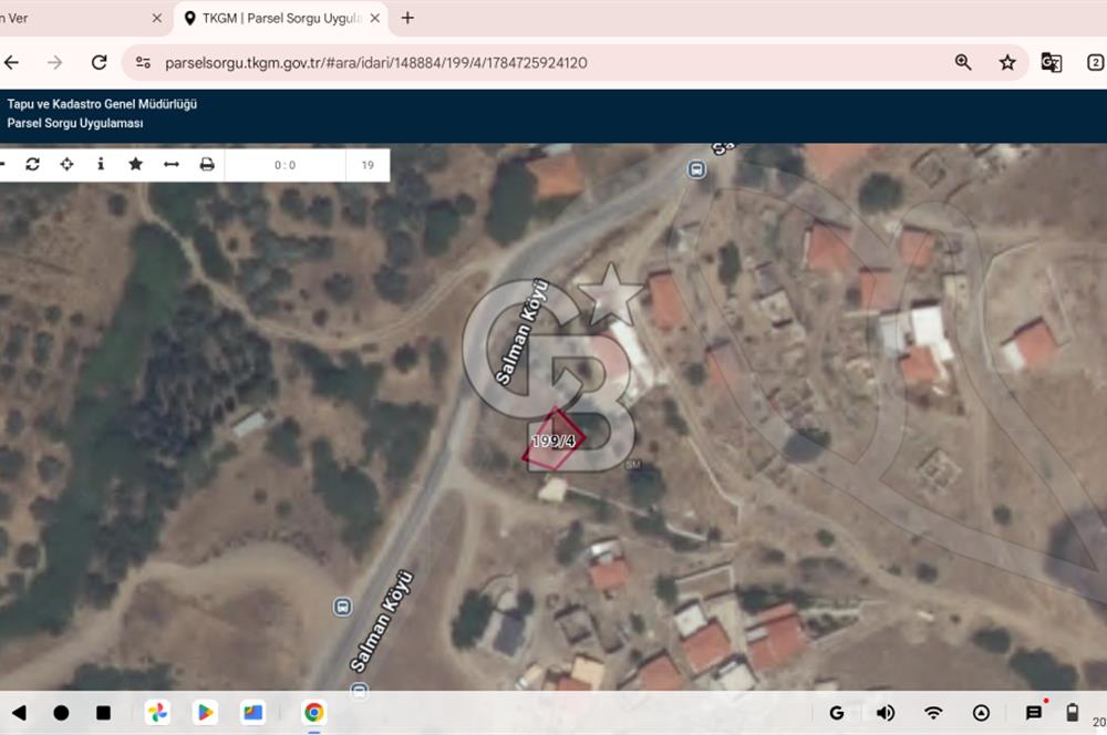 İZMİR KARABURUN'DA CB İYA'DAN SATILIK MÜSTAKİL TAPU BAHÇE YERİ