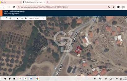 İZMİR KARABURUN'DA CB İYA'DAN SATILIK MÜSTAKİL TAPU BAHÇE YERİ