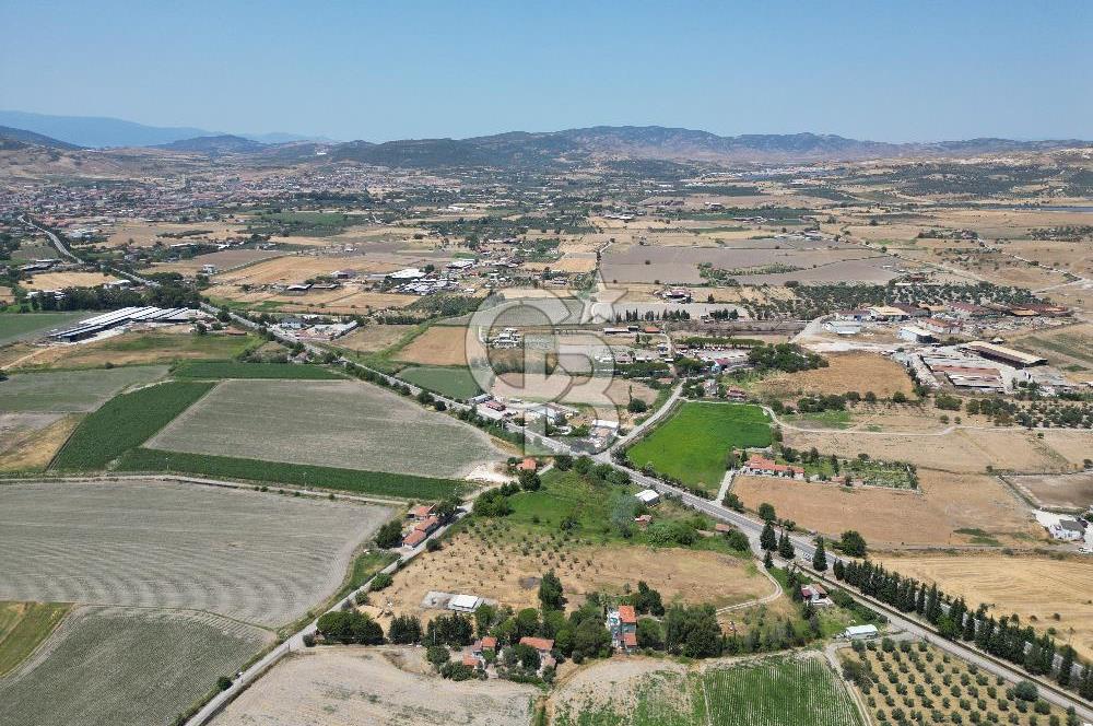 FOÇA-İZMİR KARAYOLU ÜZERİNDE SATILIK 15.503 M2 MÜSTAKİL TARLA
