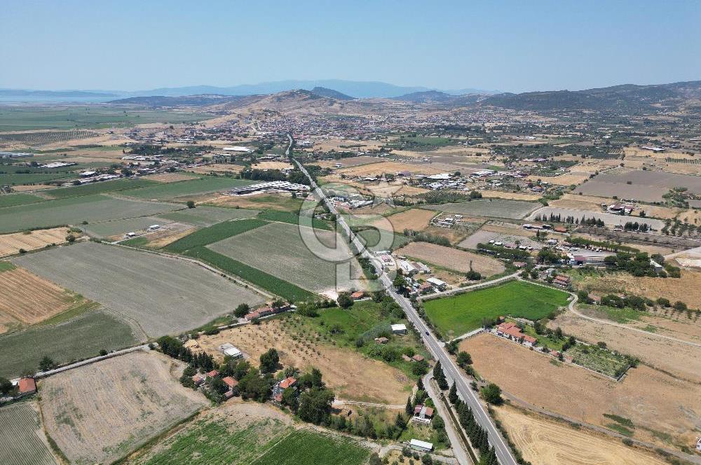 FOÇA-İZMİR KARAYOLU ÜZERİNDE SATILIK 15.503 M2 MÜSTAKİL TARLA