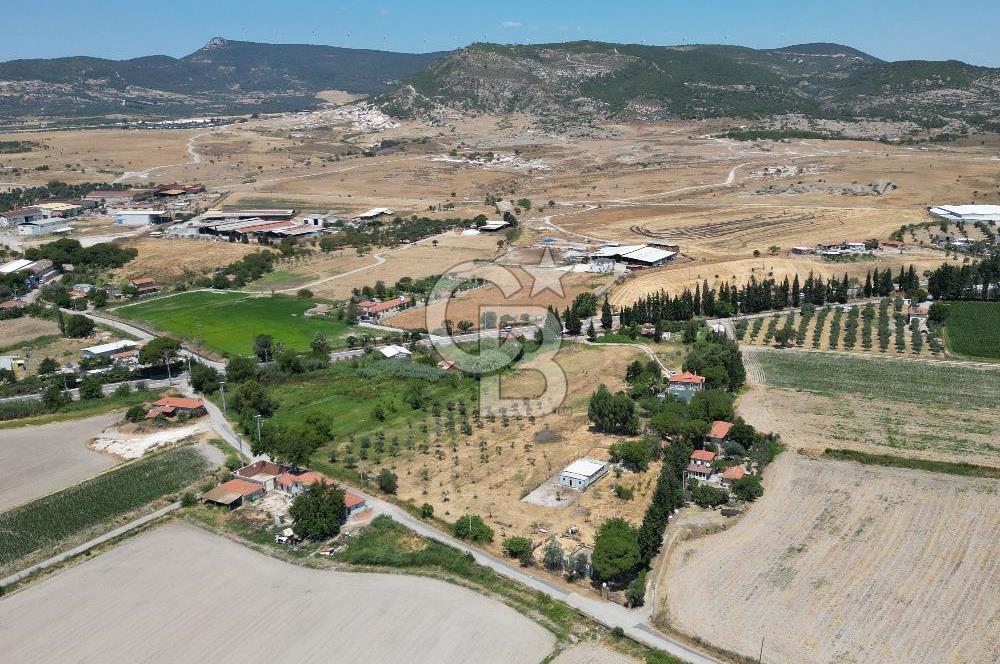 FOÇA-İZMİR KARAYOLU ÜZERİNDE SATILIK 15.503 M2 MÜSTAKİL TARLA
