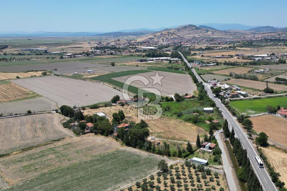 FOÇA-İZMİR KARAYOLU ÜZERİNDE SATILIK 15.503 M2 MÜSTAKİL TARLA