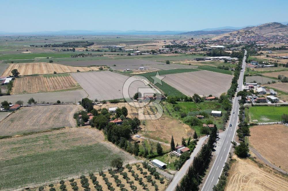 FOÇA-İZMİR KARAYOLU ÜZERİNDE SATILIK 15.503 M2 MÜSTAKİL TARLA