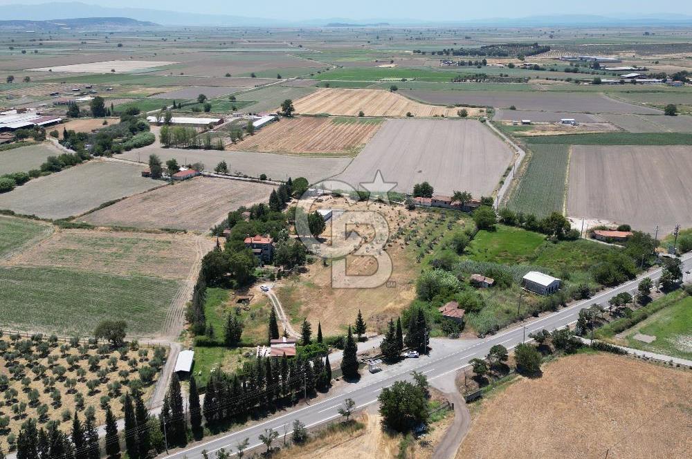 FOÇA-İZMİR KARAYOLU ÜZERİNDE SATILIK 15.503 M2 MÜSTAKİL TARLA