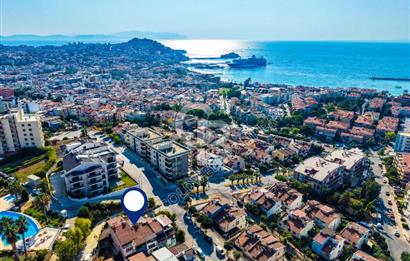 KUŞADASI MERKEZDE DENİZE YÜRÜME MESAFESİNDE DAİRE FİYATINA DENİZ MANZARALI 3+1 VİLLA 