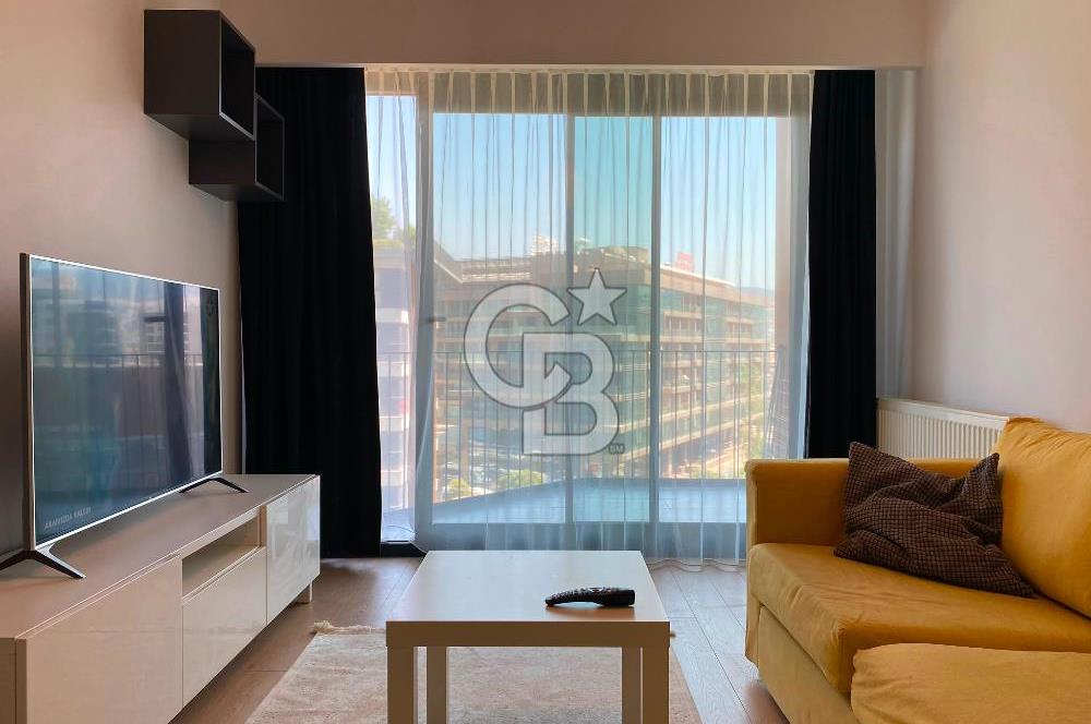 Folkart Life Bornova'da Havuz Cepheli 1+1 Eşyalı Kiralık Daire