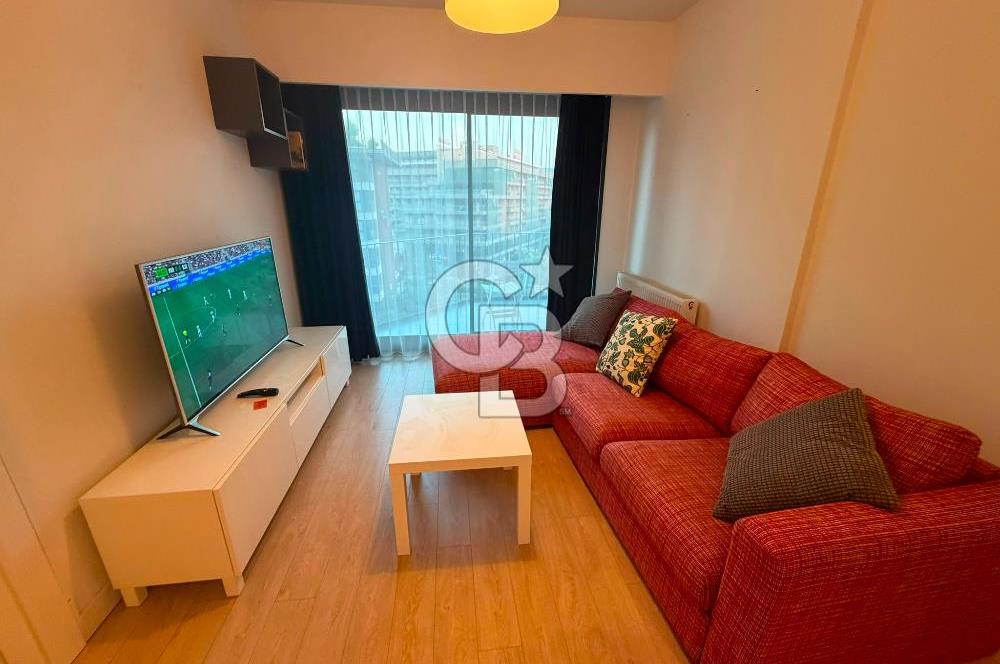 Folkart Life Bornova'da Havuz Cepheli 1+1 Eşyalı Kiralık Daire