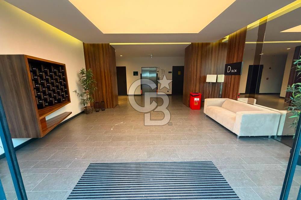 Folkart Life Bornova'da Havuz Cepheli 1+1 Eşyalı Kiralık Daire